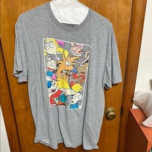 Nickelodeon Gray Graphic Tee - Short Sleeve